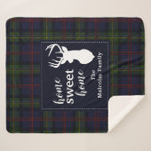 Plaid Family Holiday Clan Malcolm Custom Tartan (Devant (Horizontal))