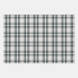 Plaid Flanel Polka Dots Strepen Coördineren Inpakpapier Vel