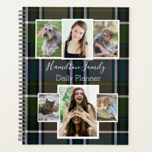 Plaid Foto Dagelijkse Planner - HAMbWG