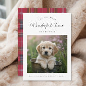 Plaid Funny Dog houdt van kerst Kaarten
