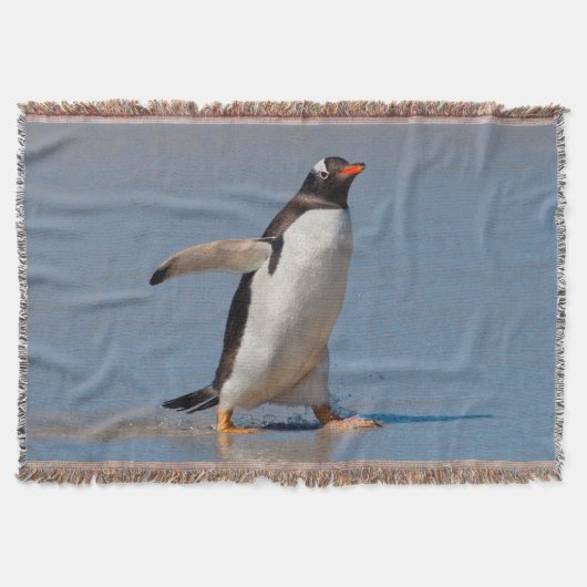 Plaid Gentoo Épais Couverture (Devant)