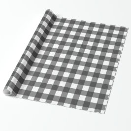 Plaid Gray Cadeaupapier