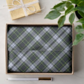 Plaid Groen Wit Feestelijke Kerstmis Gordon Tartan Tissuepapier (Geschenk)