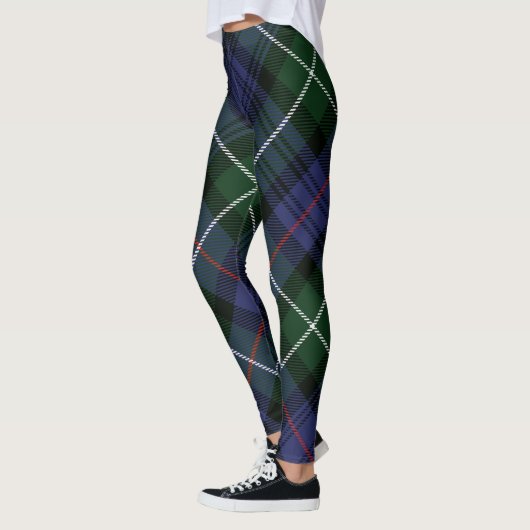 Plaid Groene Clan MacKenzie Rustieke Tartan Leggings (Links)