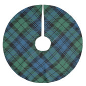 Plaid Groene Rustieke Vakantie Campbell Tartan Kerstboom Rok (Voorkant)