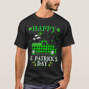 Plaid Groene Vrachtwagen Orka Fish St Patrick S Da T-shirt