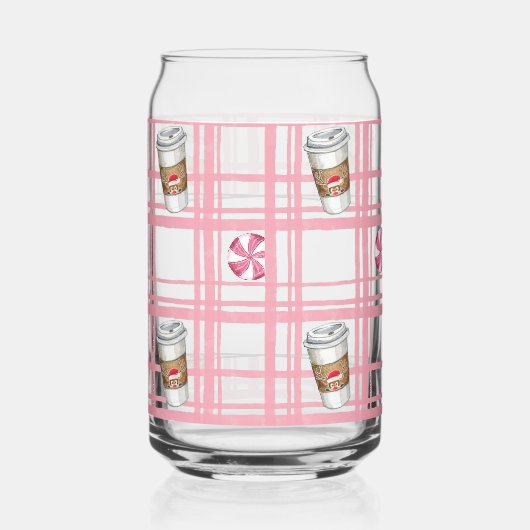 Plaid hot cocoa and peppermint (Droite)