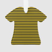 Plaid jaune or et noir (dos)