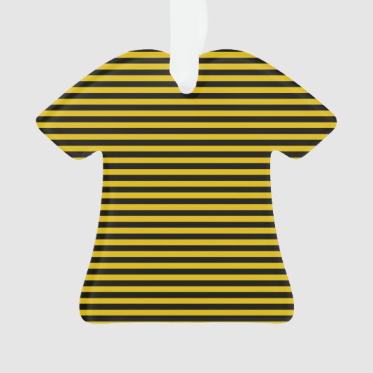 Plaid jaune or et noir (devant)