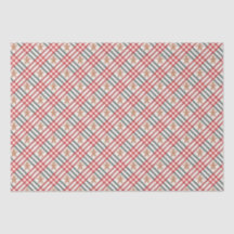 Plaid Kerst Gingerbread Rood Groen