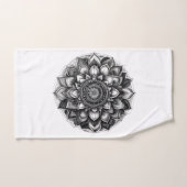 plaid mandala jeté de canapé (Serviette à main)