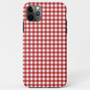 Plaid Minimalistische Kerstmis iPhone 11 Pro Max Hoesje