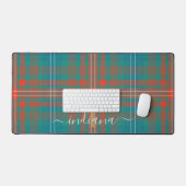 Plaid Monogram Classic Elegant Wilson Tartan (Clavier et souris)