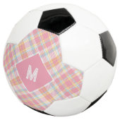 Plaid Monogramme personnalisé / Motif Tartan (3/4)
