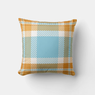 Plaid or tartan vintage is background or texture i kussen