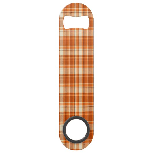Plaid orange (Devant)