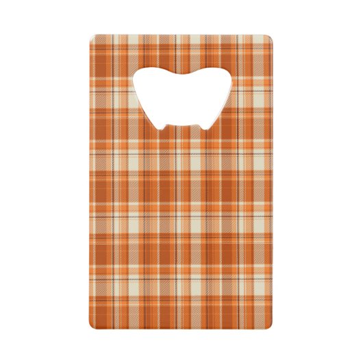 Plaid orange (Devant)