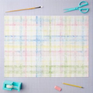 Plaid Pasenserie ontwerp #20 Tissuepapier