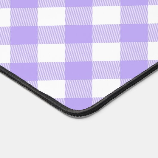 Plaid pastel violet et blanc (Coin)