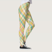 Plaid Pastels Leggings (Droite)