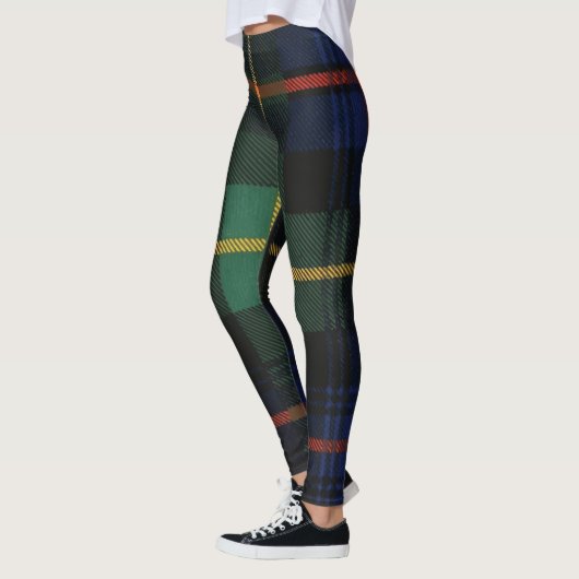 Plaid Pattern-1 Leggings (Links)