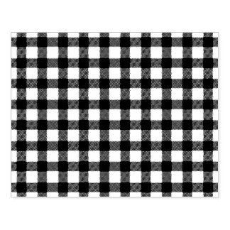 Plaid pattern Christmas Rubberstempel