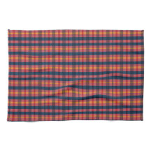 Plaid Pattern Kitchen Towel