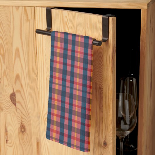 Plaid Pattern Kitchen Towel Theedoek (Derde Gevouwen)