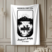 Plaid personnalisé, couverture de mariage pour cou