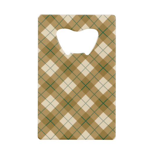 Plaid polarisé en or avec la rayure verte (Devant)