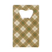 Plaid polarisé en or avec la rayure verte (Dos)