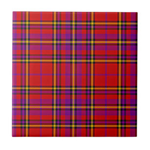 Plaid Red Tartan Swahili Geruit Patroon-54813 Tegeltje