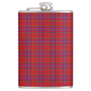 Plaid Rode Tartan Swahili geruit patroon Heupfles