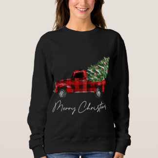 Plaid Rode Vrachtwagen Kerstmis Vrolijke Kerstmis Trui