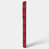 Plaid rood groen script Stewart Tartan Samsung Galaxy Hoesje (Achterkant horizontaal)