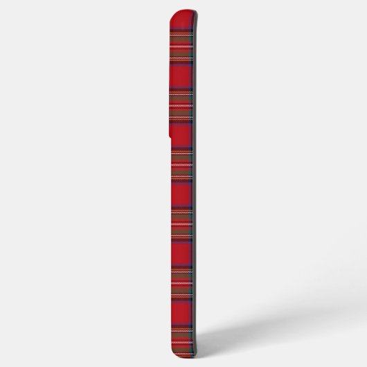 Plaid rood groen script Stewart Tartan Samsung Galaxy Hoesje (Achterkant horizontaal)