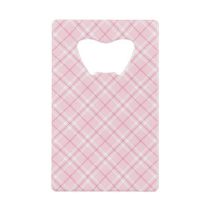 Plaid rose-clair