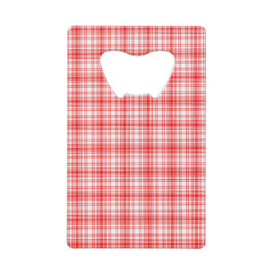 Plaid rouge