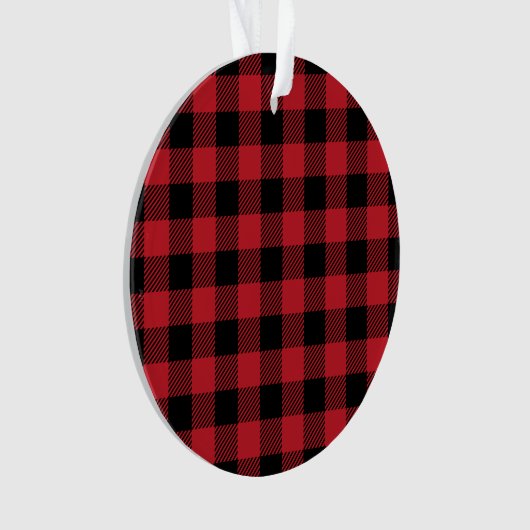 Plaid rouge de Buffalo (devant)