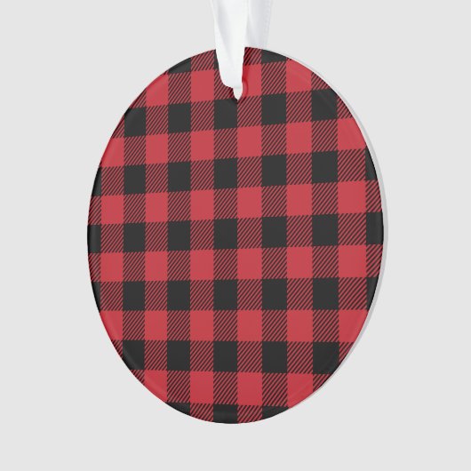 Plaid rouge de Buffalo (devant)
