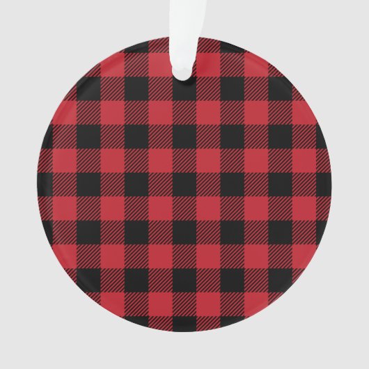 Plaid rouge de Buffalo (devant)