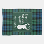 Plaid Rusical Custom Clan Campbell Tartan Theedoek (Horizontaal)