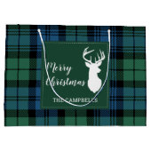 Plaid Rustic Campbell Tartan Groot Cadeauzakje (Achterkant)