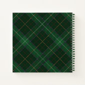 Plaid Rustic Tartan Mariage livre d'invité (Dos)