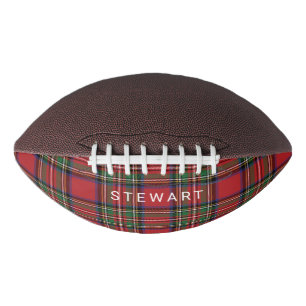 Plaid Rustiek Rood en Groen Stewart Tartan American Football