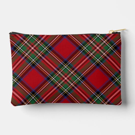 Plaid Rustiek Rood Groen Classic Stewart Tartan Etui (Achterkant)