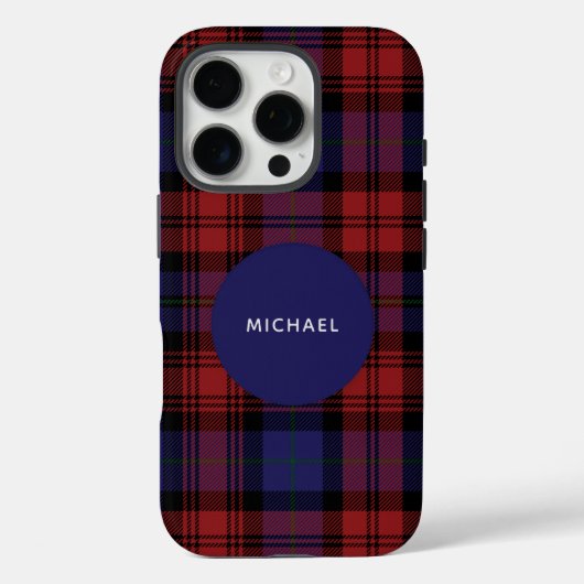 Plaid Rustieke Clan MacLachlan Tartan Case-Mate iPhone Case (Achterkant)