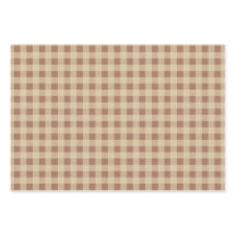 Plaid Rustieke Cottagecore Wrapping Paper Sheets