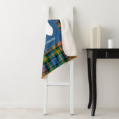 Plaid Rustique Antlers Clan Murray Tartan (En situation)