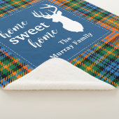 Plaid Rustique Antlers Clan Murray Tartan (3/4)